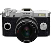 Q-S1 ズームレンズキット ブライトシルバー×チャコールブラック 029 [ボディ＋交換レンズ「PENTAX-02 STANDARD ZOOM」]