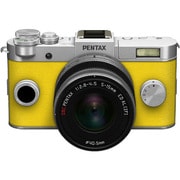 Q-S1 ズームレンズキット ブライトシルバー×カナリアイエロー 032 [ボディ＋交換レンズ「PENTAX-02 STANDARD ZOOM」]