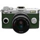 Q-S1 ズームレンズキット ブライトシルバー×カーキグリーン 033 [ボディ＋交換レンズ「PENTAX-02 STANDARD ZOOM」]