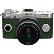 Q-S1 ズームレンズキット ブライトシルバー×カーキグリーン 033 [ボディ＋交換レンズ「PENTAX-02 STANDARD ZOOM」]
