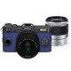 Q-S1 ダブルズームキット ガンメタル×ロイヤルブルー 012 [ボディ＋交換レンズ「PENTAX-02 STANDARD ZOOM」「PENTAX-06 TELEPHOTO ZOOM」]