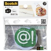 スコッチ ＠！テープ（あっとテープ） 18mm幅 水滴 ATM18-06