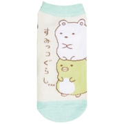 SXSOC459 [キャラックス すみっこぐらし しろくま＆ペンギン イエロー×グリーン 約22～24cm　]