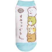SXSOC461 [キャラックス すみっこぐらし オールスター ホワイト×ブルー 約22～24cm]