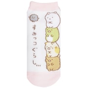 SXSOC462 [キャラックス すみっこぐらし オールスター ホワイト×ピンク 約22～24cm]