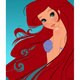 Wii U Skin Ariel [Wii U ドレスアップシール]