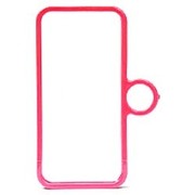 ジュエルフォンカラー [iPhone5/5s用 ケース ローズピンク]