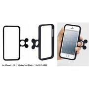 ジュエルフォンディズニー [iPhone5/5s用 ケース ミッキー マットブラック]