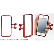 ジュエルフォンディズニー [iPhone5/5s用 ケース ミニー メタルレッド]