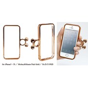ジュエルフォンディズニー [iPhone5/5s用 ケース ミッキーミニー ピンクゴールド]
