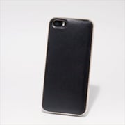 RSL-IP5BK-PG [iPhone SE/5s/5用 リアル レザーケース カバー ブラック]