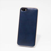 RSL-IP5NV-PG [iPhone SE/5s/5用 リアル レザーケース カバー ネイビー]