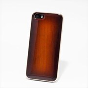 RSW-IP5SAK-SG [iPhone 5/5s用 リアル ウッデンケース カバー サクラ ブラウンサンバースト]