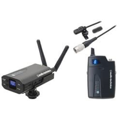 ラベリアマイクロホン カメラマウント ワイヤレスシステム ATW-1701/L