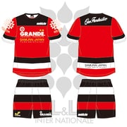 GRSJ05 [GRANDE×SAMURAI JAPANコラボ プラクティスセット XL レッド/006]