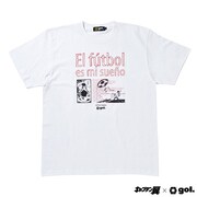 G492476 [キャプテン翼×gol. Tシャツ 挑戦状 メンズ XL ホワイト/001]