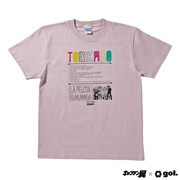 G492478 [キャプテン翼×gol. Tシャツ トリカゴ メンズ S モーブ（薄紫）/045]