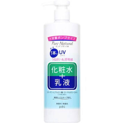 ヨドバシ.com - ピュアナチュラル エッセンスローション UV [化粧水＋乳液 SPF4 500mL] 通販【全品無料配達】