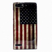 IQ-G6-TPU-US [HUAWEIAscend G6 4G用 TPUケース アメリカ国旗]