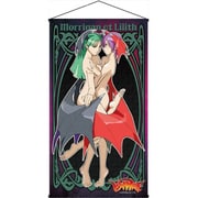 ヴァンパイア ビッグタペストリー モリガン＆リリス [キャラクターグッズ]