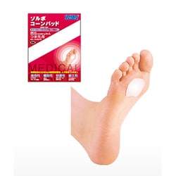 ソルボ コーンパッド つま先用 オフホワイト 65036 6個入