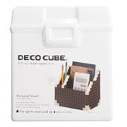 8316 パーソナルスタンド チョコレートクッキー [ブロック DECO CUBE Stationery series]
