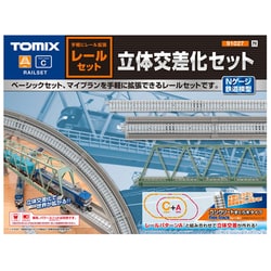 ヨドバシ Com トミックス Tomix Nゲージ レールセット立体交差化セット Cパターン 通販 全品無料配達