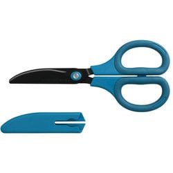 刃物の町､関 ハサミ職人 監修 ハサミ サクットカット ヒキギリ フッ素コート ブルー NH-HF175B