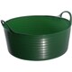 Tubtrugs Shallow 15L Green [タブトラッグス ゴムバケツ シャロー 15L グリーン]