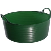 Tubtrugs Shallow 15L Green [タブトラッグス ゴムバケツ シャロー 15L グリーン]
