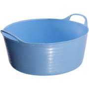Tubtrugs Shallow 15L Sky Blue [タブトラッグス ゴムバケツ シャロー 15L スカイブルー]