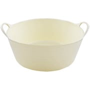 Tubtrugs Shallow 15L Vanilla [タブトラッグス ゴムバケツ シャロー 15L バニラ]