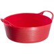Tubtrugs Mini Shallow 5L Red [タブトラッグス ゴムバケツ ミニ 5L レッド]
