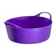 Tubtrugs Mini Shallow 5L Purple [タブトラッグス ゴムバケツ ミニ 5L パープル]