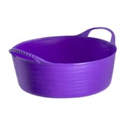Tubtrugs Mini Shallow 5L Purple [タブトラッグス ゴムバケツ ミニ 5L パープル]