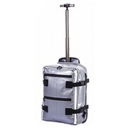 ドルフィン ターポリン2WAYキャリーケース 旅行日数目安：1～2泊 23.5L 機内持ち込み可 シルバー 85-75245