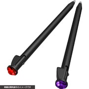 ラインストーンタッチペン レッド×パープル [3DS LL用]
