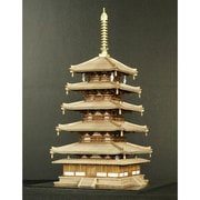 KOB10-9 法隆寺 五重塔 [1/100スケール 木製組立キット]