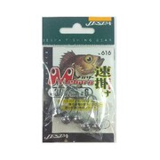 038050 [616 メバリー速掛 3.0g 鉛色6号 フック]