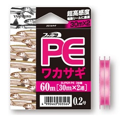 303564 [ワカサギPE60mピンク(30m*2連)0.2号]