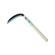 うす鎌 スチール 柄部 天然木 重量170g 宝長久 うす鎌 180mm