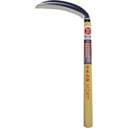 薄鎌 スチール 柄部 天然木 重量160g 宝長久寛文作 安来鋼付薄鎌 180mm
