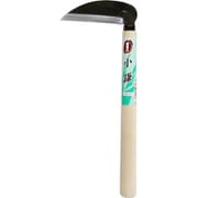 小鎌 スチール 柄部 天然木 重量100g 宝長久 小鎌