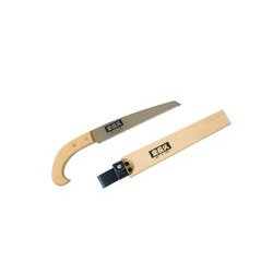 宝長久 剪定鋸鞘付 210 [スチール グリップ・鞘 天然木 重量220g]