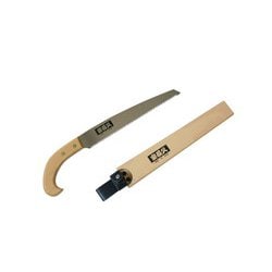 宝長久 剪定鋸鞘付 240 [スチール グリップ・鞘 天然木 重量230g]
