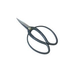 スチール 刃先（安来鋼+軟鋼） 重量255g 宝長久寛文作 刃長大久保鋏鋼付 200mm