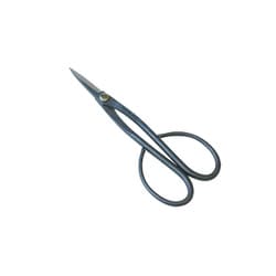 スチール 刃先（安来鋼+軟鋼） 重量125g 宝長久寛文作 さつき鋏 鋼付 180mm