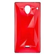 SB-SA40-HCCR/RD [クリスタルジャケット ダイヤモンドカット for AQUOS CRYSTAL クリアレッド]