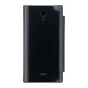 SB-SA40-BTFB/BK [バッテリーカバーサイドフリップ for AQUOS CRYSTAL ブラック]