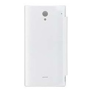 SB-SA40-BTFB/WH [バッテリーカバーサイドフリップ for AQUOS CRYSTAL ホワイト]